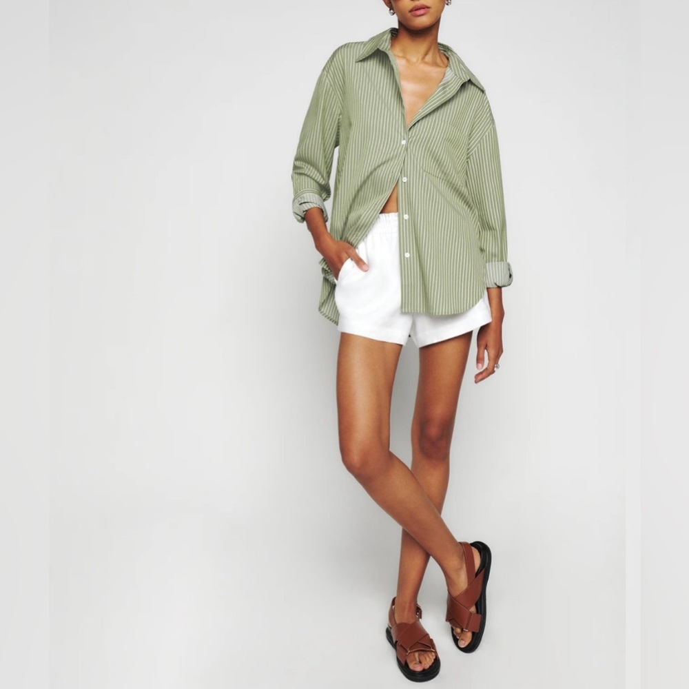 Reformation Mila Linen Short